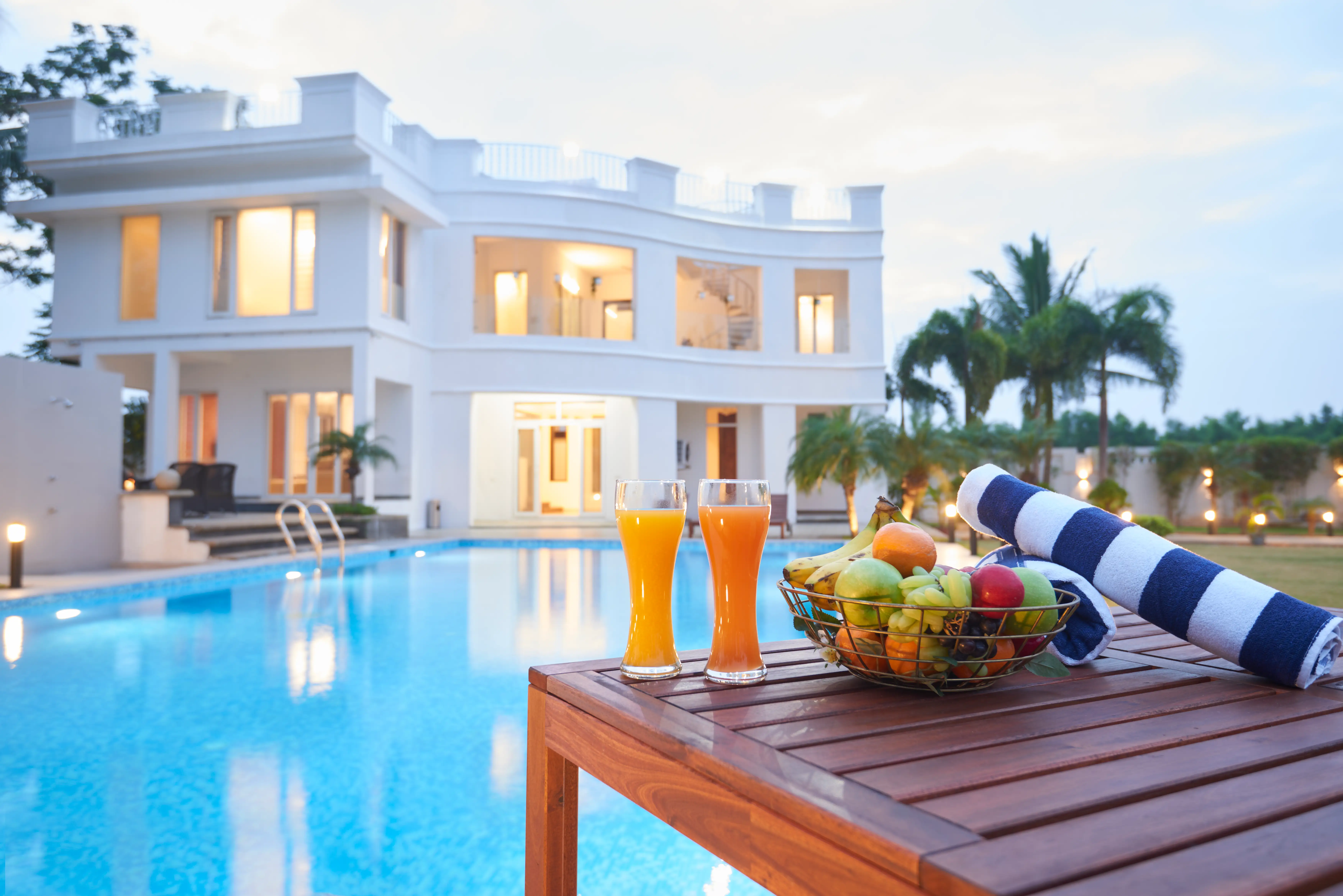 Villa Ivory | 4-BHK  Villa With Private Swimming pool,Garden Area Luxury House Privet pool | Near Kovalam